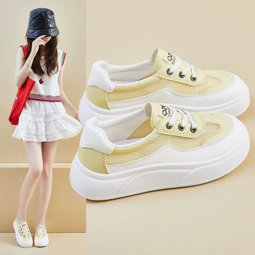 Damen Modische Chunky Sneaker mit atmungsaktivem Obermaterial und komfortabler Sohle Echo Archiv
