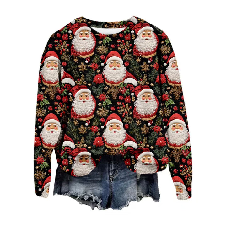 Damen Gemusterter Pullover Echoarchiv