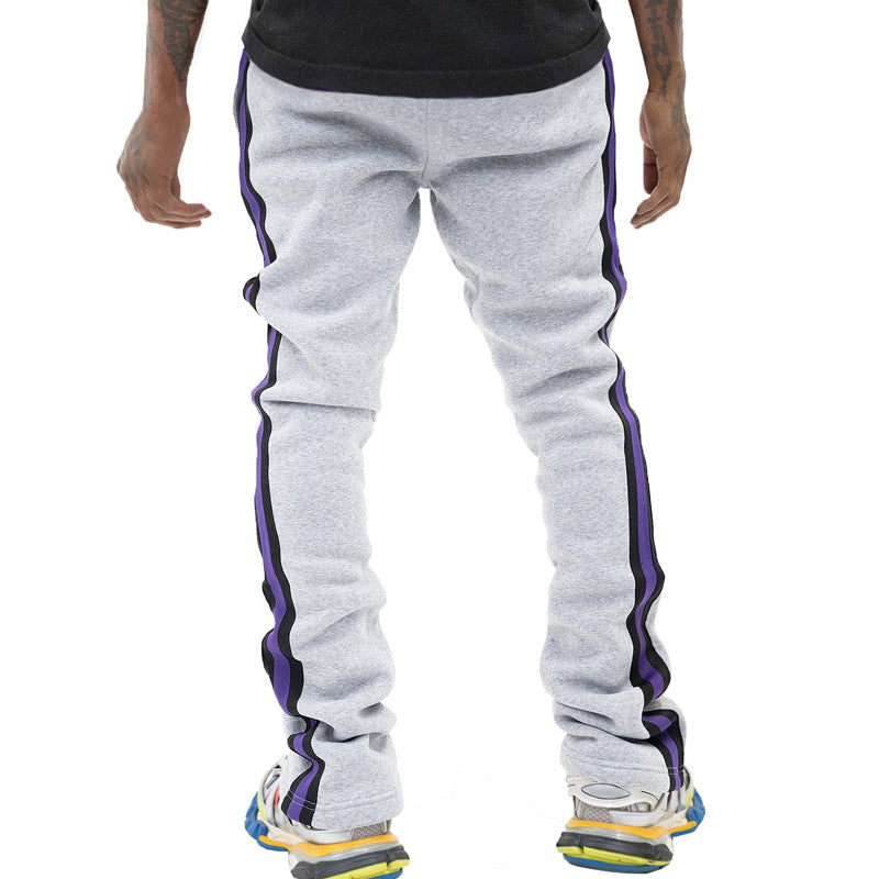 Herren Sportliche Sweatpants mit seitlichen Streifen und verstellbarem Bund Echoarchiv