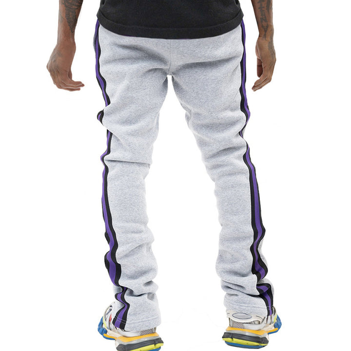 Herren Sportliche Sweatpants mit seitlichen Streifen und verstellbarem Bund Echoarchiv