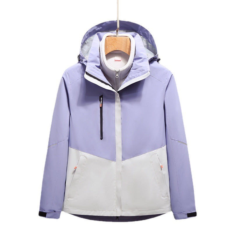 Herren Softshell-Outdoorjacke mit Kapuze, wind- und wasserdicht Echo Archiv