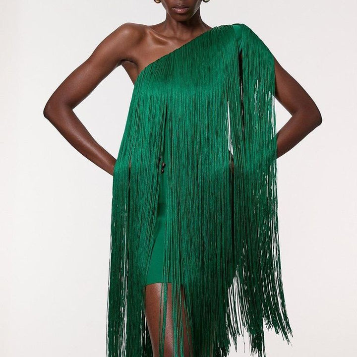Damen Fransen-Kleid Echo Archiv