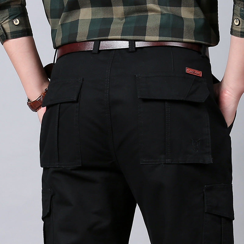 Herren Cargohose mit mehrfachen Klappentaschen und robustem Baumwollmix Echoarchiv