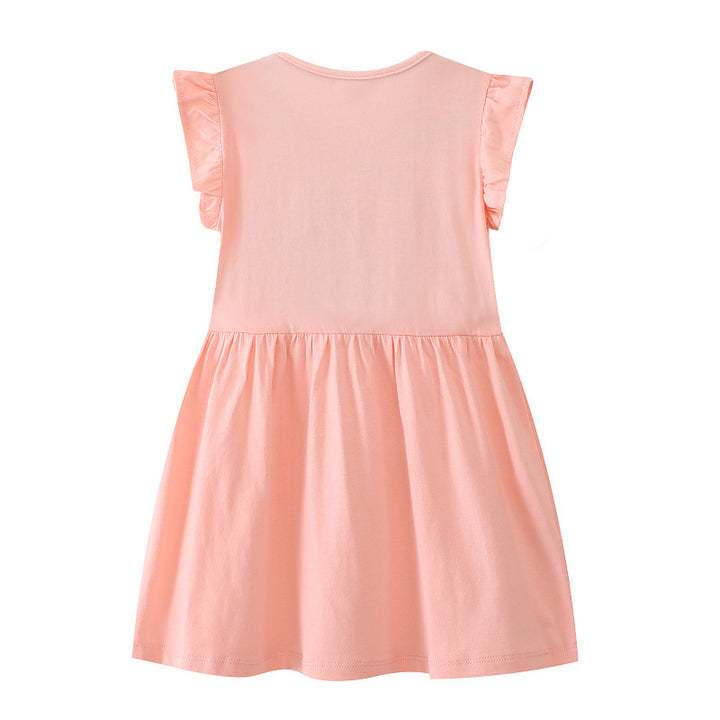 Mädchen Casual Kleid mit bezauberndem Tiermotiv Echo Archiv