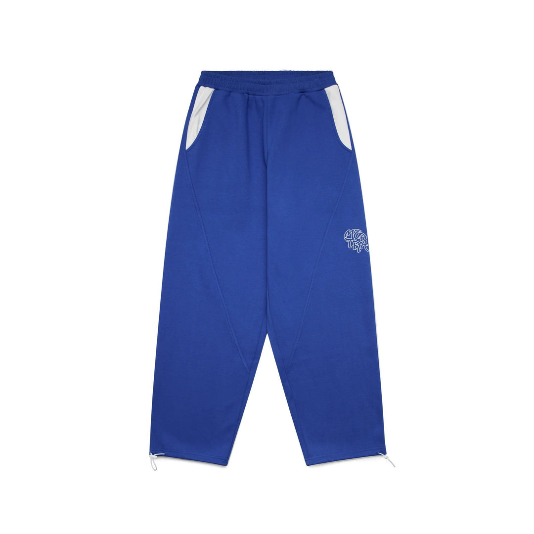 Damen nan verkürzte Joggerhose mit elastischem Komfortbund, seitlichen Kontrast-Taschen und verstellbarer Saumkordel Echo Archiv
