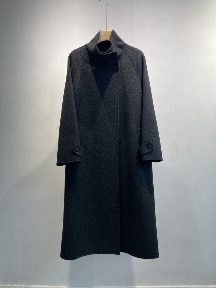 Damen Sophisticated Wollmischung Übermantel Echoarchiv