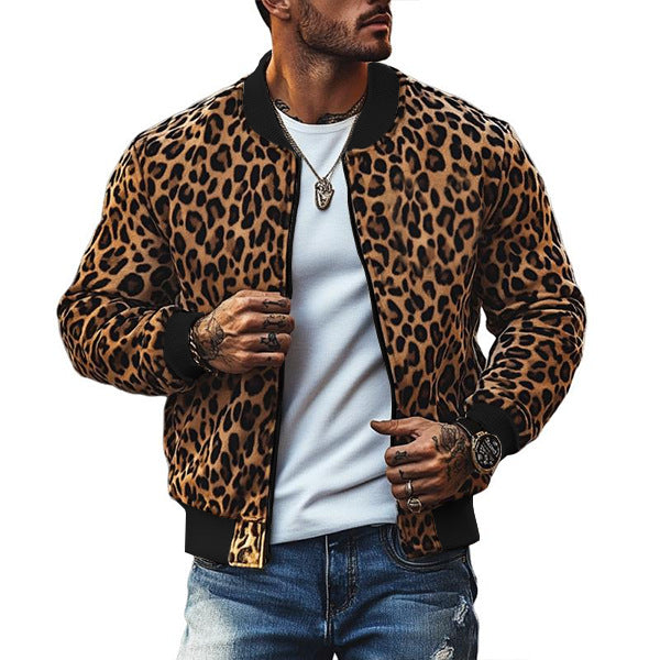 Herren modische Bomberjacke mit Wildleder-Look Echoarchiv