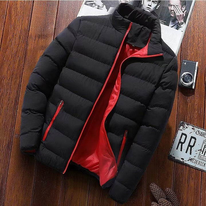 Herren nan gesteppte Thermojacke mit hohem Stehkragen und wasserabweisender Außenhülle Echo Archiv