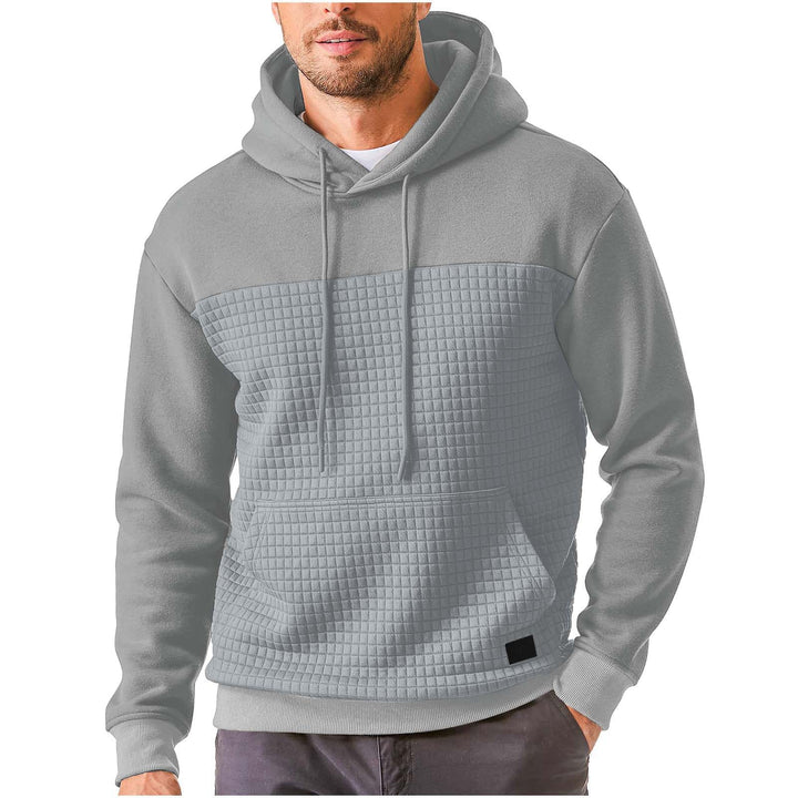 Herren Kapuzenpullover mit strukturiertem Obermaterial Echoarchiv