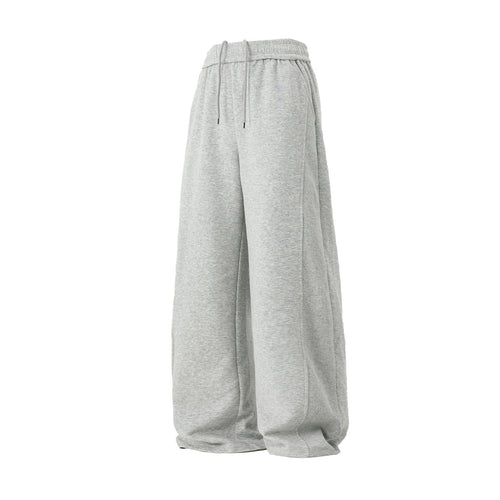 Unisex Extraweite Sweat‑Palazzo‑Hose mit Tunnelzugbund, seitlichen Ripppanelen und French‑Terry‑Innenleben Echo Archiv