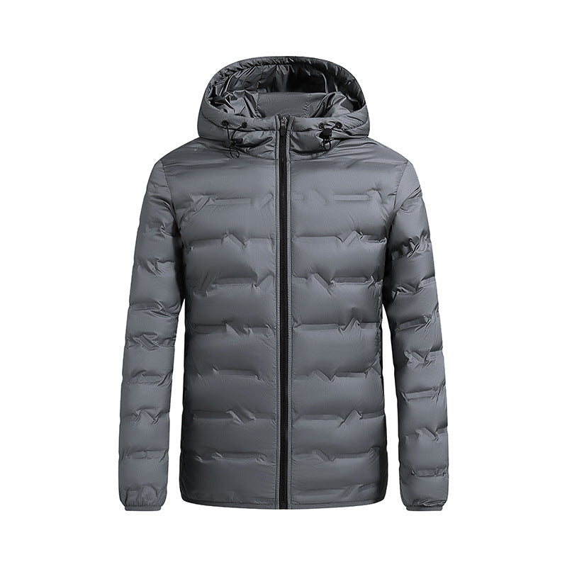 Herren Nano Ultra-Leicht Steppdaunenjacke mit Kapuze – Taviero
