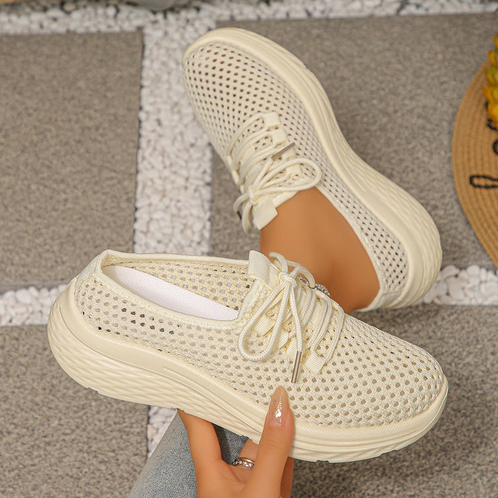 Damen atmungsaktive Sneaker mit elastischem Obermaterial und komfortabler Sohle Echo Archiv