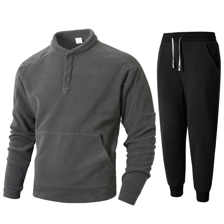 Herren Fleece Freizeitanzug Echoarchiv