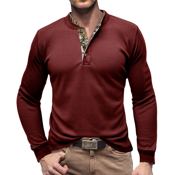Herren Langarm Shirt mit modernem Kragen Echoarchiv