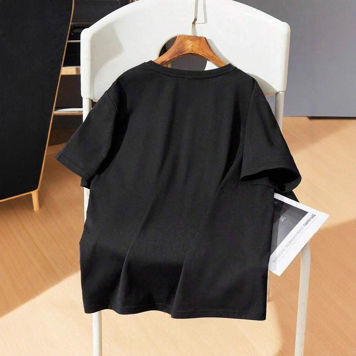 Damen oversized Grafik-T-Shirt mit urbanem Design Echo Archiv
