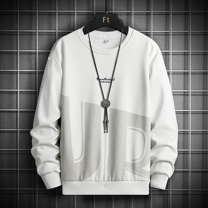 Herren lässiger Sweatshirt mit modischem Design Echoarchiv