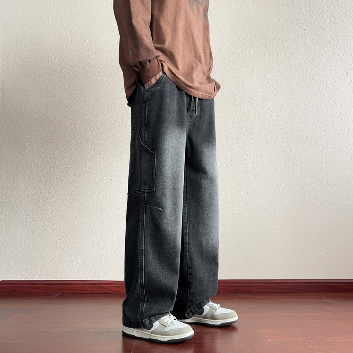 Herren Lässige und weite Jeans Echo Archiv