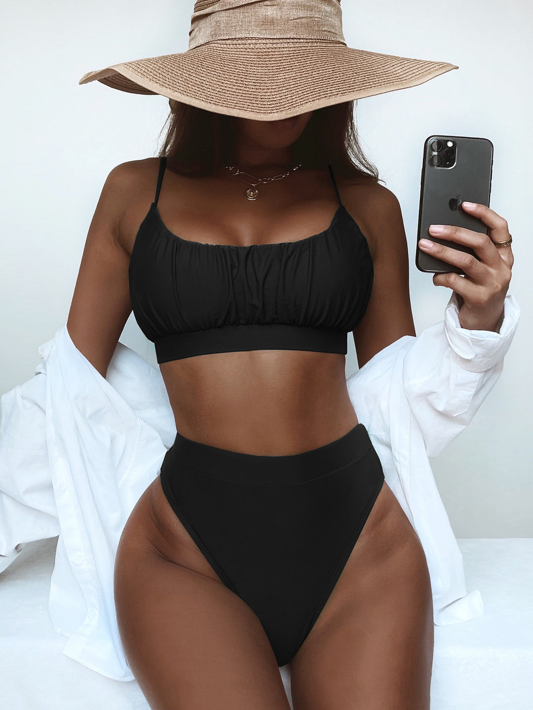 Damen Hochgeschnittener Bikini Echo Archiv