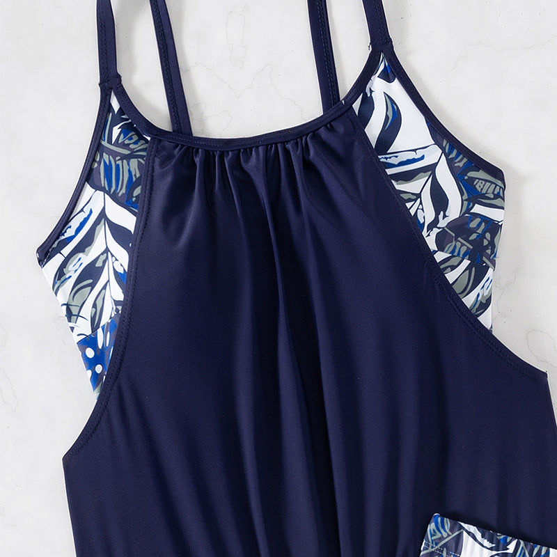 Damen Tankini-Set mit floralem Muster und bequemen Shorts Echo Archiv