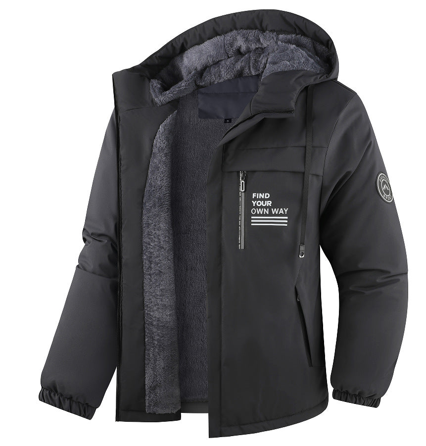 Herren Wasserabweisende Fleecejacke Echo Archiv