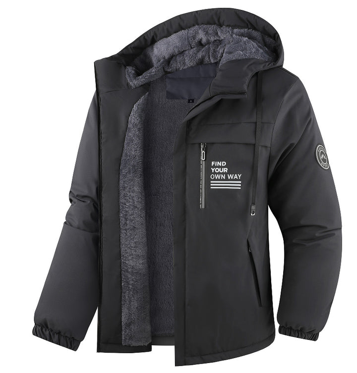 Herren Wasserabweisende Fleecejacke Echo Archiv