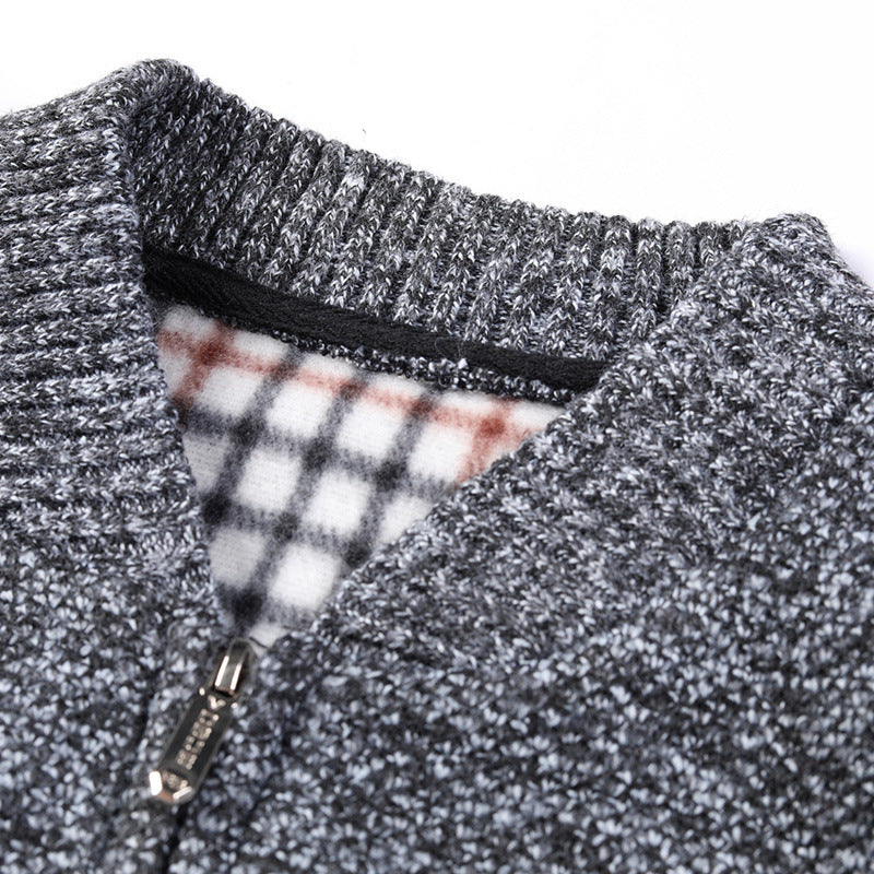 Herren sportlicher Strickcardigan mit modernem Design Echoarchiv