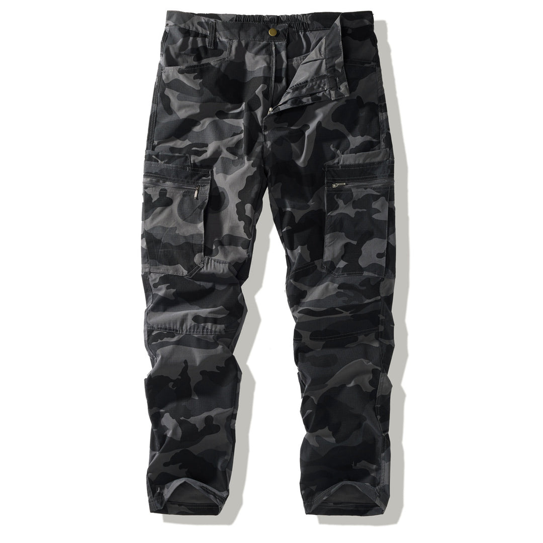 Herren Multifunktionale Cargohose im Camouflage-Design Echo Archiv