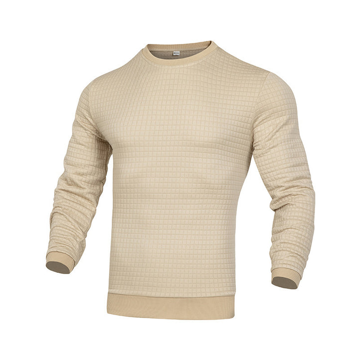 Herren Sweatshirt mit strukturierter Oberfläche Echoarchiv