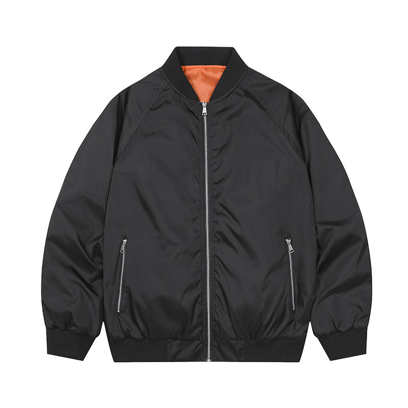Herren Modische Bomberjacke mit hohem Kragen Echo Archiv