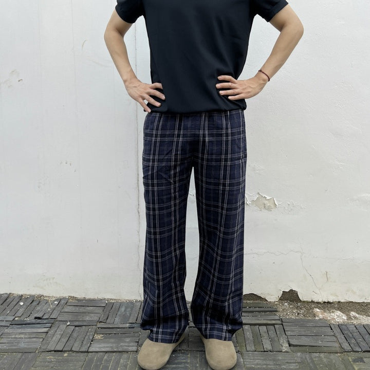 Damen Bequeme Schlafhose aus Flanell Echo Archiv