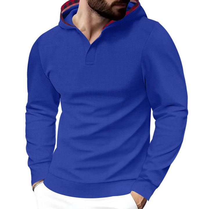 Herren Kapuzensweater mit strukturiertem Design und komfortablem Schnitt Echoarchiv