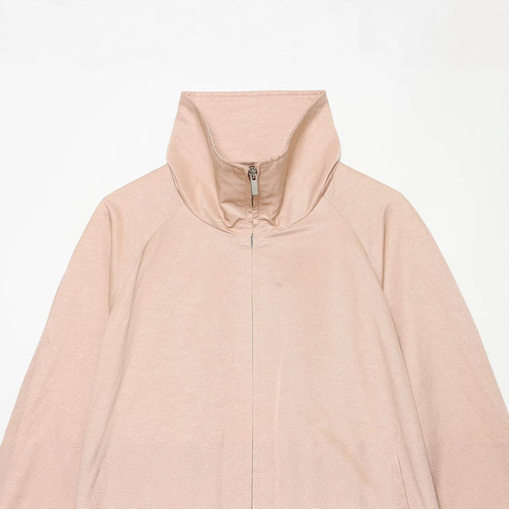 Damen Kurzer Windbreaker‑Blouson mit hohem Stehkragen, Raglanärmeln und Tunnelzugsaum Echo Archiv