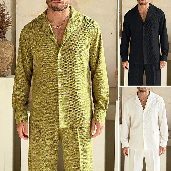 Herren modisches Lounge-Set aus atmungsaktivem Material Echoarchiv