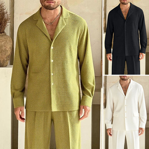 Herren modisches Lounge-Set aus atmungsaktivem Material Echoarchiv