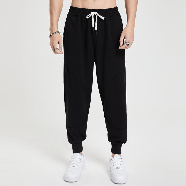 Herren sportliche Sweatpants mit gestepptem Design Echoarchiv