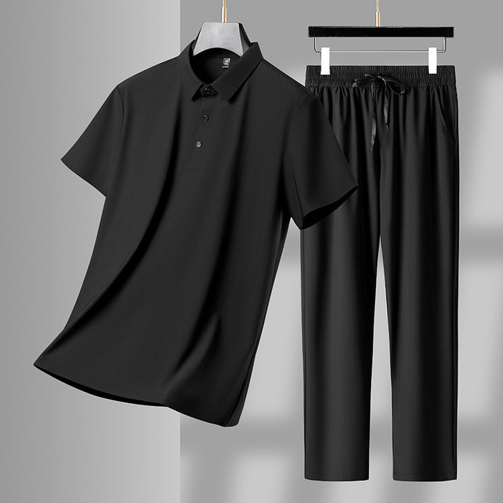 Herren Poloshirt und Sporthose Set Echoarchiv