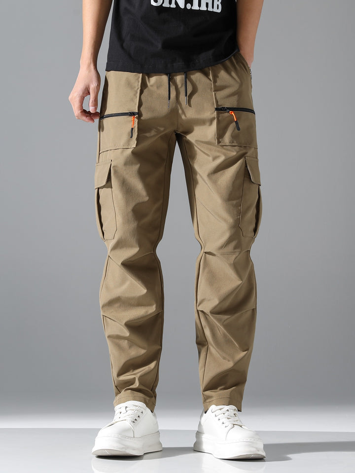 Herren Bequeme Cargo-Hose mit elastischem Bund Echo Archiv