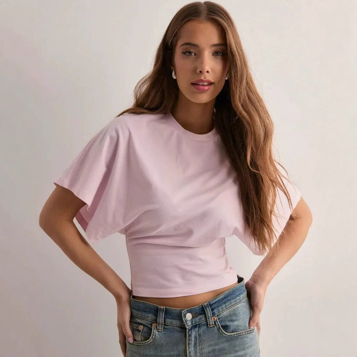 Damen Bequemes Oversized T-Shirt mit modernem Schnitt Echo Archiv