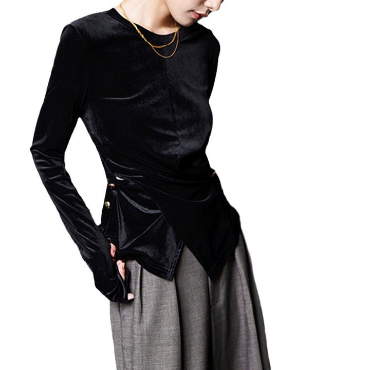 Damen Elegant geschnittene Bluse mit Twist-Detail Echoarchiv
