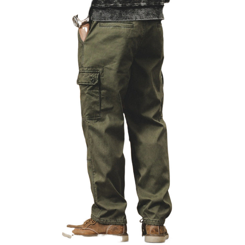 Herren Cargo-Hosen mit multifunktionalen Taschen und robustem Material Echoarchiv