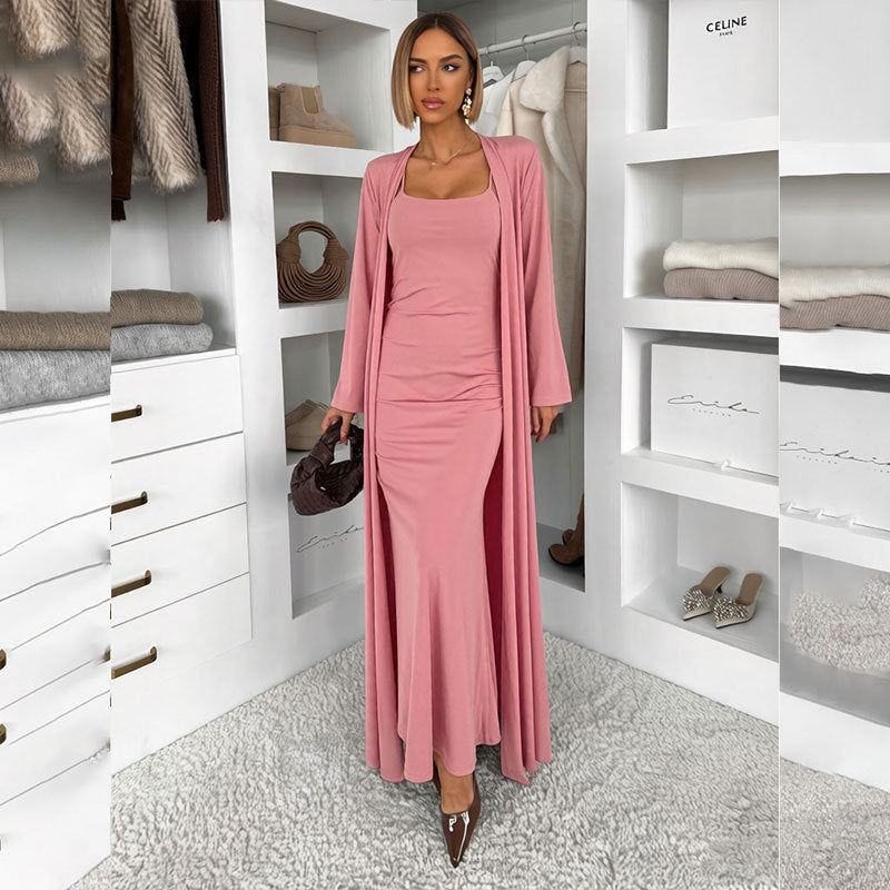 Damen Langes Maxikleid mit umschmeichelndem Schnitt Echo Archiv