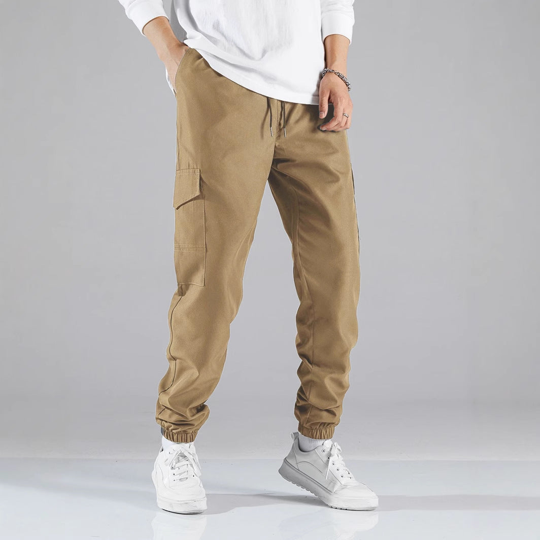 Herren Cargo-Jogginghose mit elastischem Bund und seitlichen Taschen Echoarchiv