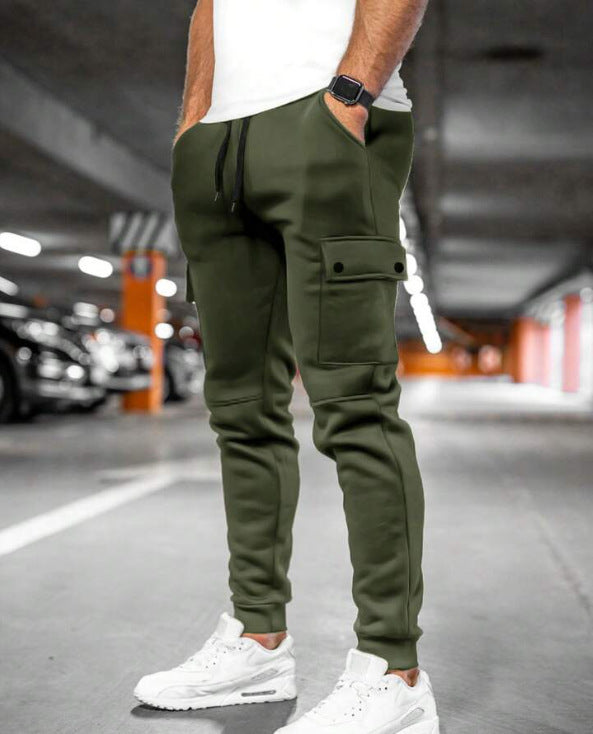 Herren Sportliche Cargo-Joggerhose mit praktischen Seitentaschen Echoarchiv