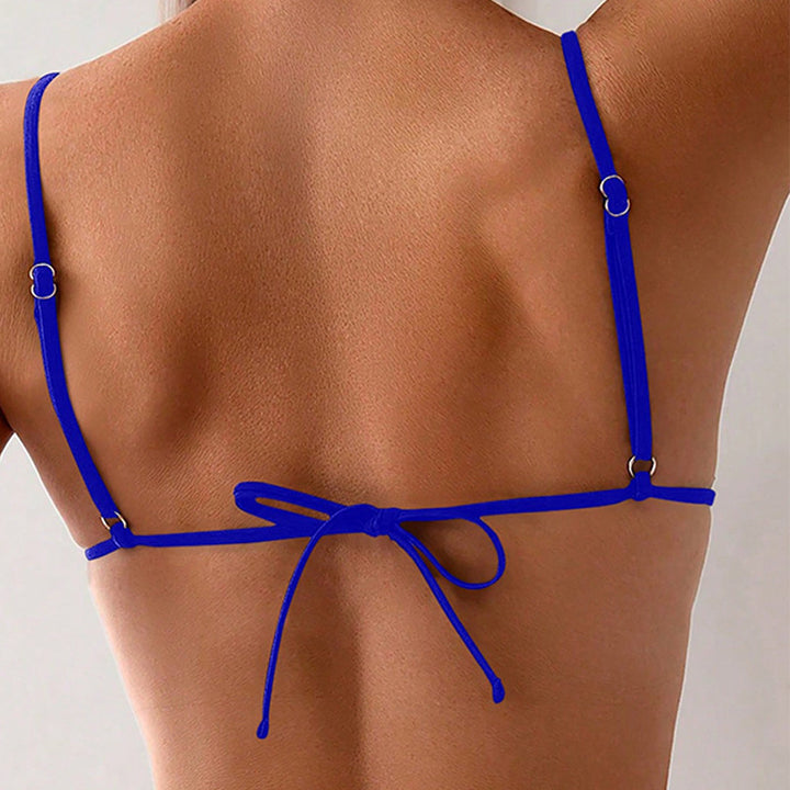 Damen Triangel-Bikini mit elegantem Gold-Detail Echo Archiv