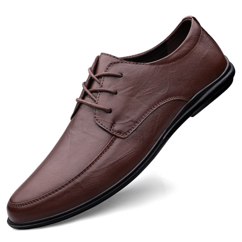 Herren Eleganter Derby-inspirierter Schnürschuh mit schlanker Leiste und flexibler Laufsohle Echoarhiv – Tavélo