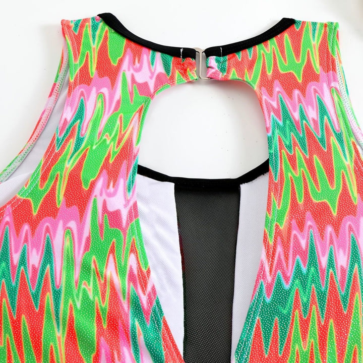 Damen Schwimmanzug mit modischem Cut-Out Echo Archiv
