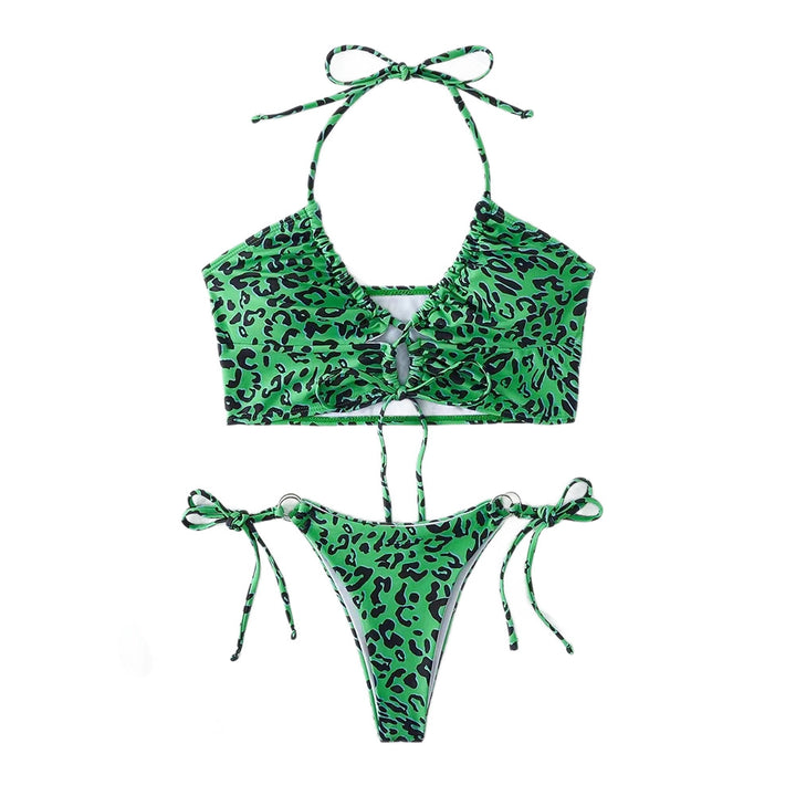 Damen Verspieltes Tiermuster Bikini-Set Echo Archiv