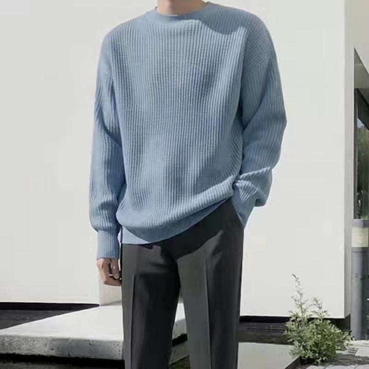 Damen Bequemer Oversized Strickpullover Echoarchiv