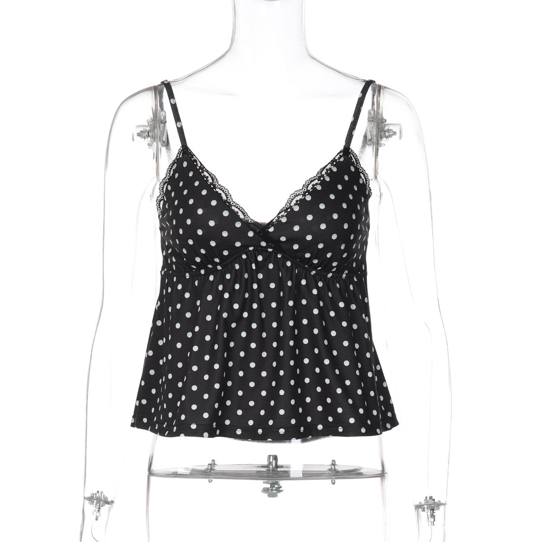 Damen Verspieltes Spaghetti-Top mit Punkten – Orélia