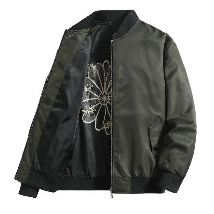 Herren Sportliche Bomberjacke Echo Archiv